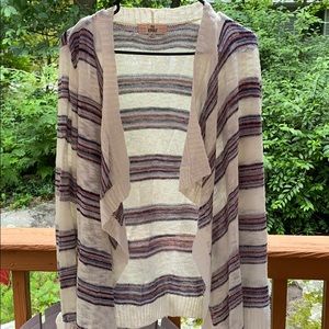 Stripped Cardigan
